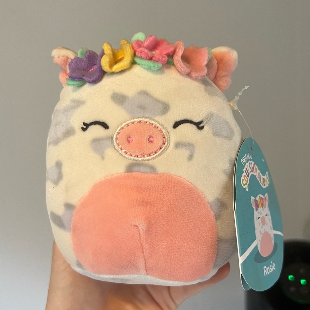 5” Rosie Pig Squishmallow
